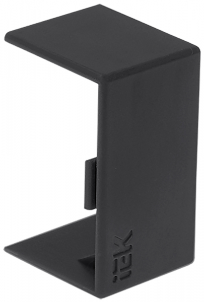 IEK ELECOR Соединитель на стык КМС 20х10 черный (4шт/компл)