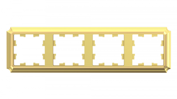 Systeme Electric AtlasDesign Antique Золото Рамка 4-ая, универсальная