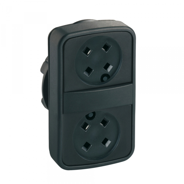 Schneider Electric XB5 Головка кнопки двойная без вставок ZB5AA79
