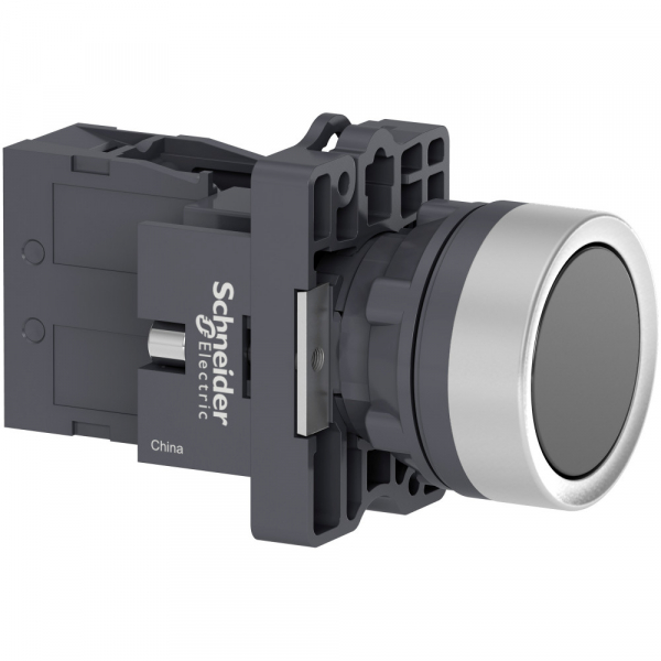 Schneider Electric Кнопка с фиксацией черная 1НО (XA2EH021)