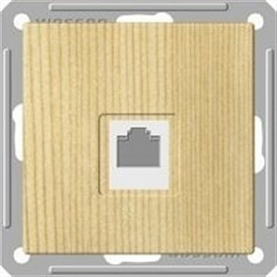 Systeme Electric Wessen 59 Сосна Розетка компьютерная 1-ая RJ45 кат.5e