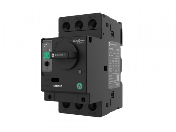 Systeme Electric АВТ.ВЫКЛ.ЗАЩ.ДВ. GM2P 1.0-1.6A КОМБ.РАСЦЕПИТЕЛЬ ПОВ.РУК.
