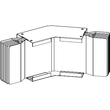 Schneider Electric Canalis Секция угловая горизонтальная №2 (KTC1350LP5C2)