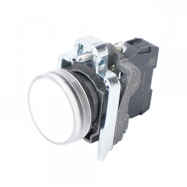 Systeme Electric Сигнальная лампа в сборе модульная 22 мм белая 24В DC