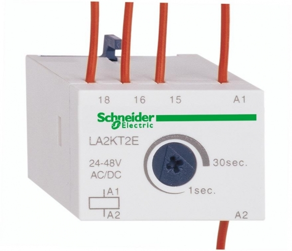 Schneider Electric Contactors K Telemecanique Блок вспомогательных контактов с выдержкой 1...30С AC/DC 24...48V