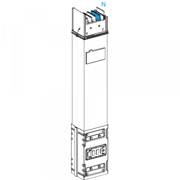 Schneider Electric СЕКЦИЯ РАСПР. ВЕРТ. 800A, 0,8М