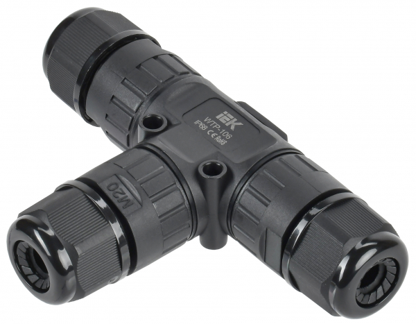 IEK Коннектор кабельный герметичный WTP-106 3 PIN IP68