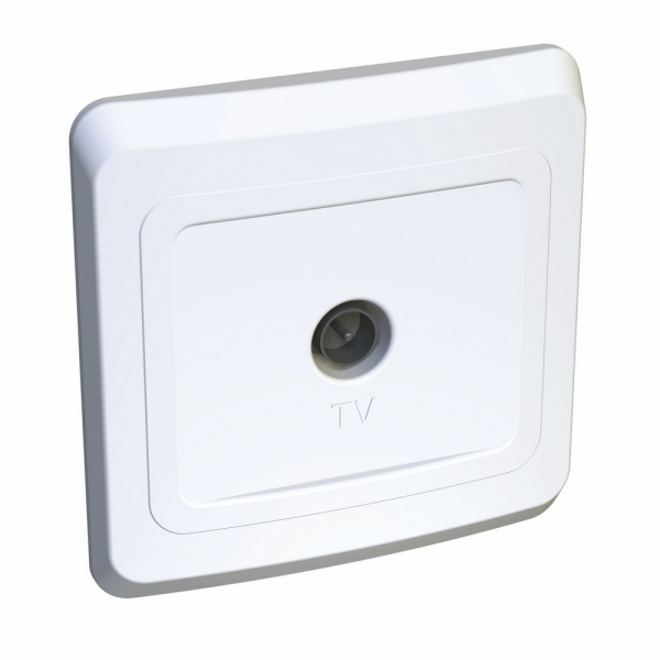 Systeme Electric Этюд Бел Розетка TV 1-ая 0,7dB