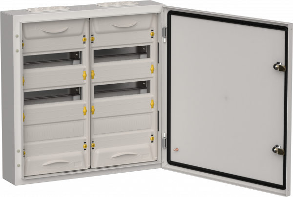 IEK TITAN 5 Корпус мет. ЩРн-72 (2х36) 585х570х140 IP54 сер