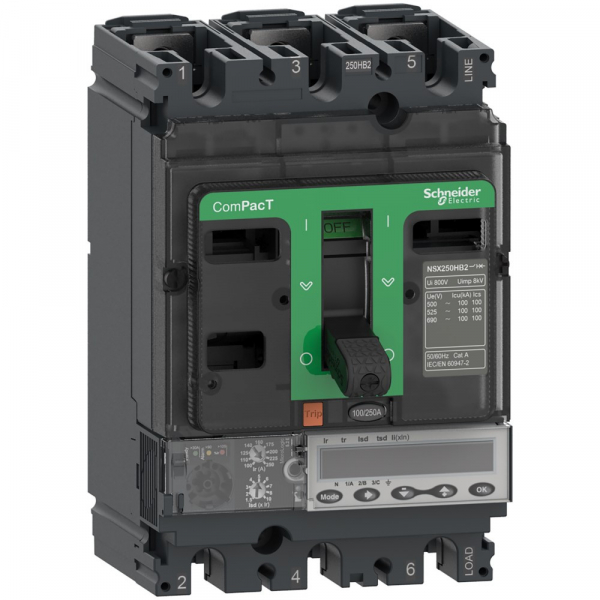 Schneider Electric Выключатель автоматический NSX100R 200kA 3П3Т 40A 5.2E