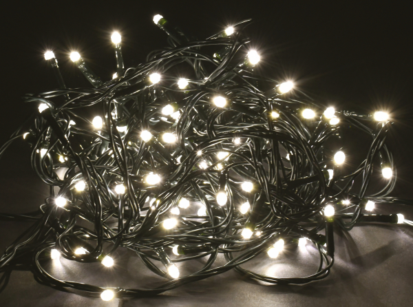 IEK Гирлянда нить 10м 100WW IP20 зеленый 230В кон. 8