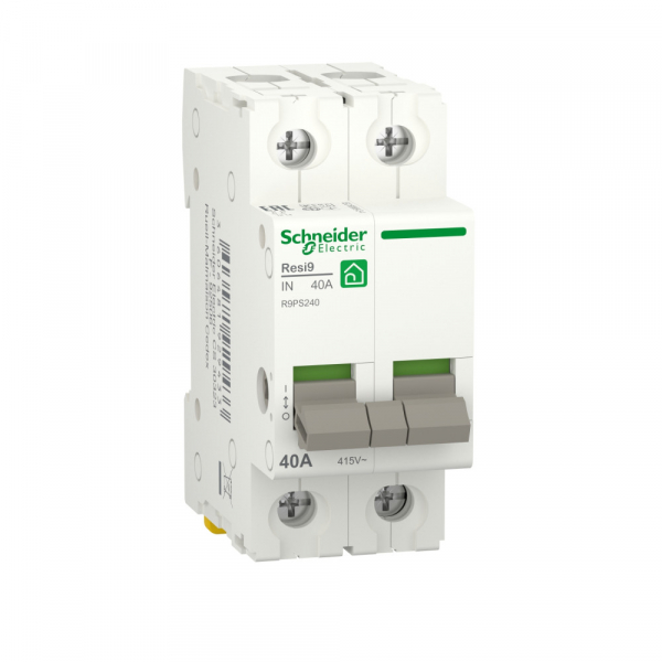 Schneider Electric RESI9 Выключатель нагрузки (мод. рубильник) 40А 2P