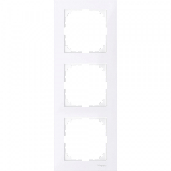 Schneider Electric Merten SM M-Pure Бриллиантовый Бел Рамка 3-ая