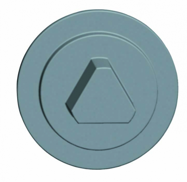 Schneider Electric Плоская накл.+ треугольный профиль 8 мм