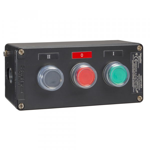 Schneider Electric Кнопочный пост металлический 1 кнопки