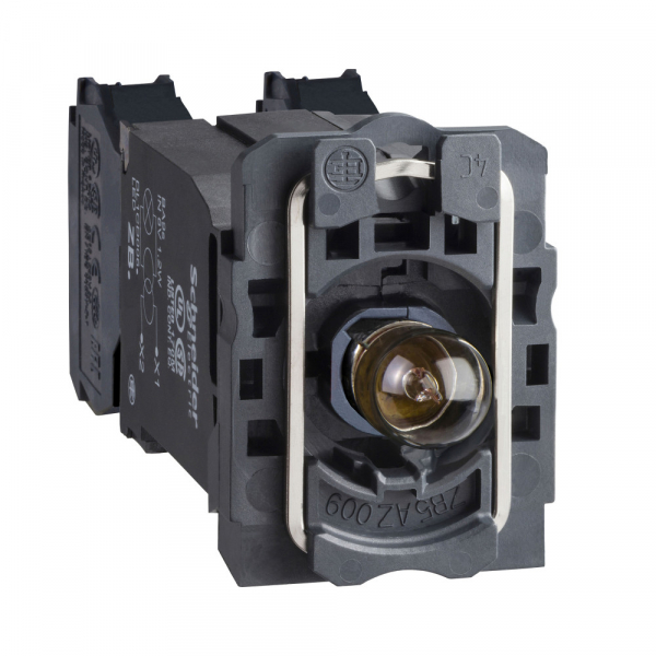 Schneider Electric Кнопка с подсветкой, с трансфороматор питания ZB5AW045