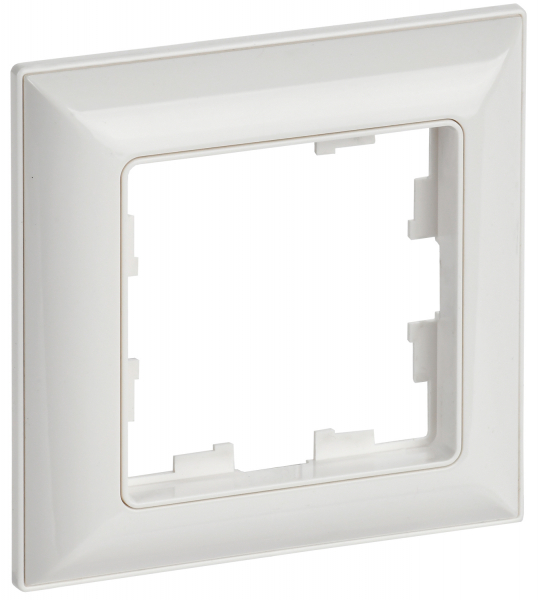 IEK BRITE DECOR Белый 3D-форма Рамка 1-м РУ-1-Бр