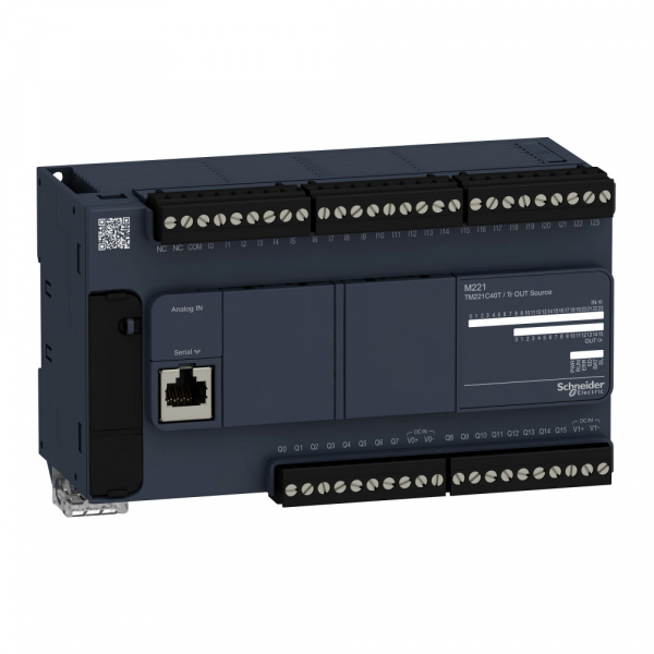 Schneider Electric M238 Блок базовый компактный M221-40IO транзисторный источник