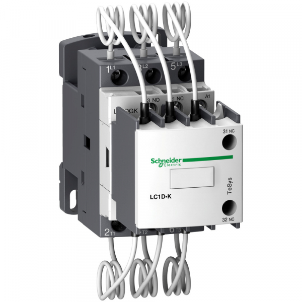 Schneider Electric Contactors D Контактор для конденсаторных батарей 230В50Гц,16kVAR (LC1DGKP7)