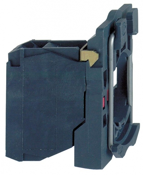 Schneider Electric XB5 Корпус кнопки в сборе (фикс пласт+блок-контакт) зажимы под винт 1НЗ