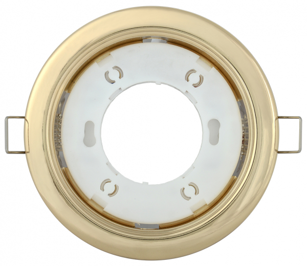 IEK Светильник встраиваемый под лампу GX53 золото