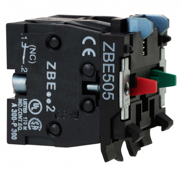 Schneider Electric XB5 Двойной блок контакт НО+НЗ