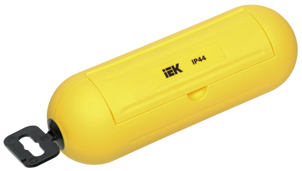 IEK Бокс для защиты кабельного соединения IP44 желтый