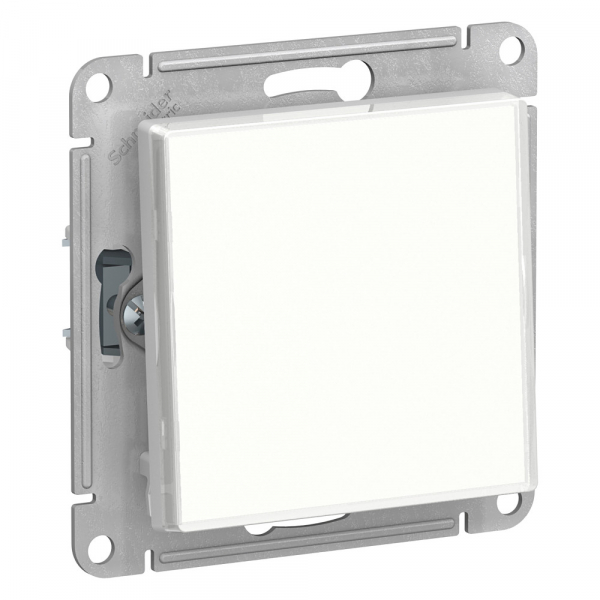 Systeme Electric AtlasDesign Art Бел Выключатель 1-клавишный сх.1, 10АХ, механизм