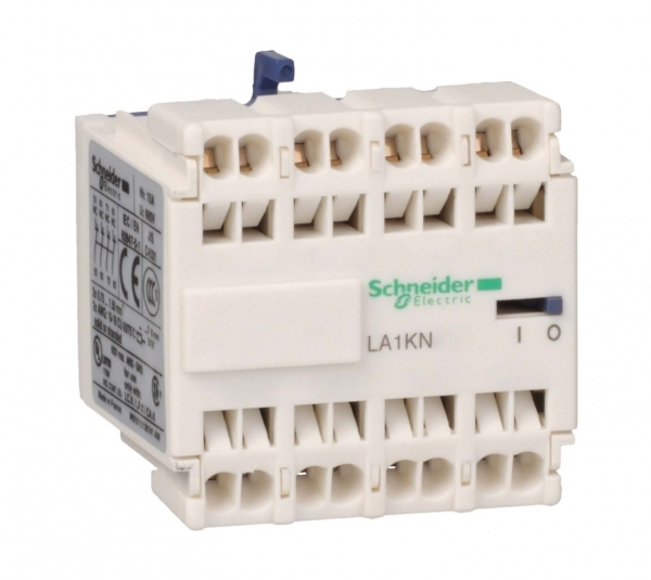 Schneider Electric Contactors K Блок дополнительных контактов 4НО пружинный зажим