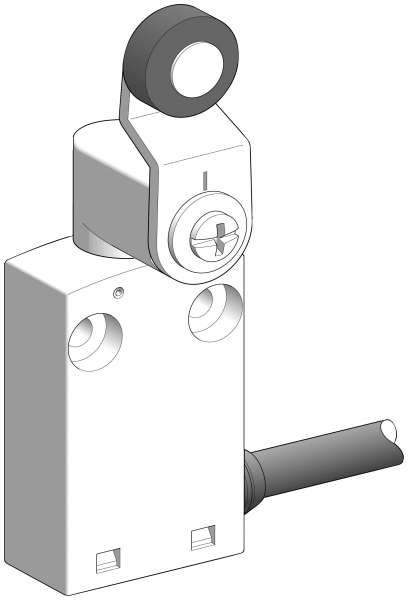 Schneider Electric Выключатель концевой 1НО1НЗ с кабелем XCMN2115L1