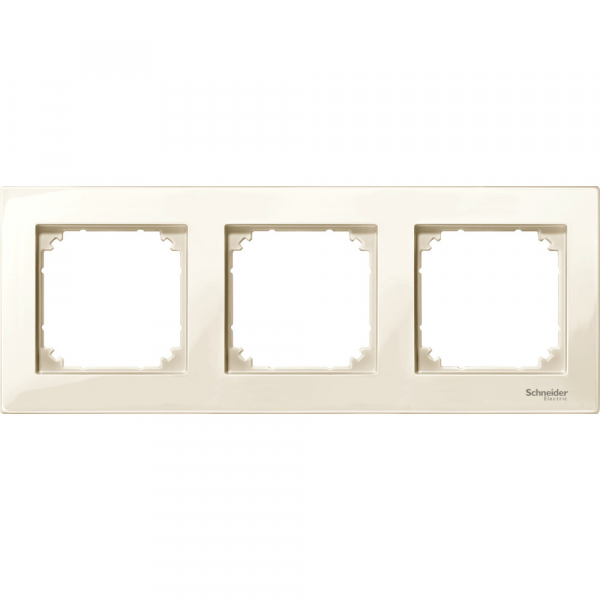 Schneider Electric Merten SM M-Plan Беж глянец Рамка 3-ая
