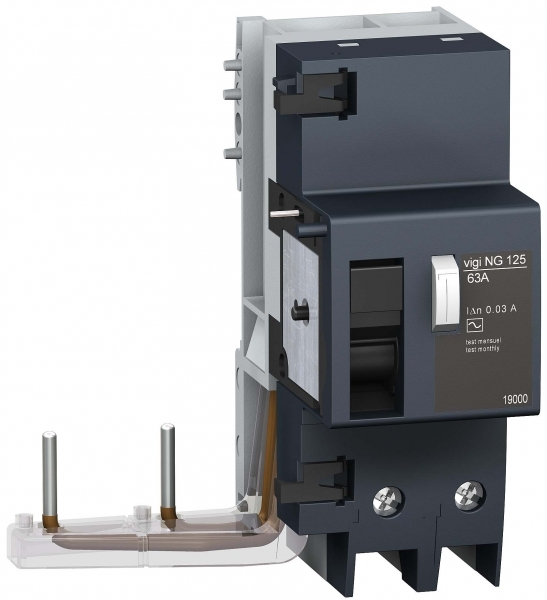 Schneider Electric Acti 9 Vigi NG125 Блок дифференциальной защиты 2P 63A 30МА AC