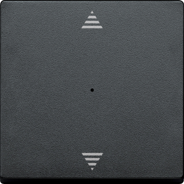 Schneider Electric Merten KNX\EIB SM Антрацит Клавиша для модуля 1-кнопочного выключателя, с символами ВВ/ВН