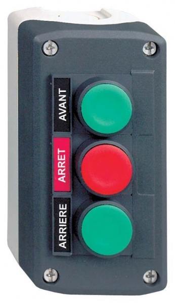 Schneider Electric Кнопочный пост 3 кнопки с возвратом XALD311