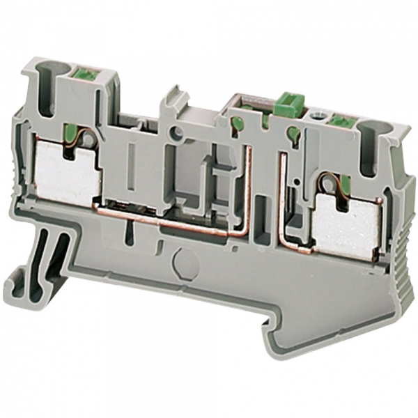 Schneider Electric Клеммник Pit разъединит.нож, 2 точки 2.5мм,серый