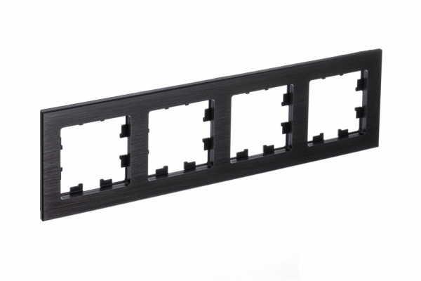 Systeme Electric AtlasDesign Nature Металл оникс Рамка 4-ая
