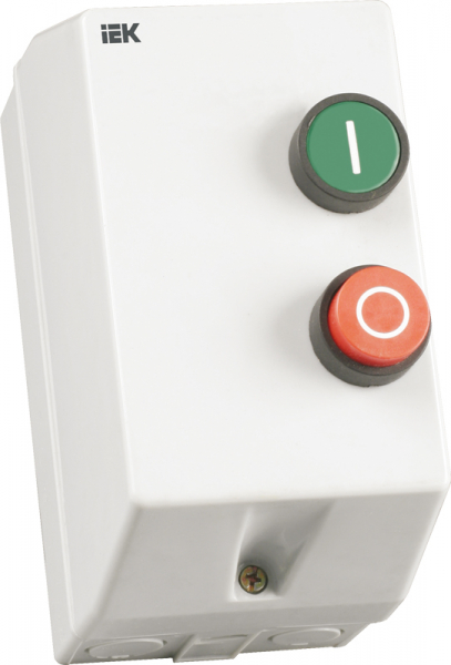 IEK Контактор КМИ11860 18А IP54 с индик. Ue=400В/АС3