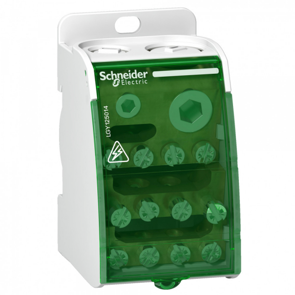 Schneider Electric Acti 9 Блок распределительный винтовой 1P 250А 14 отверстий
