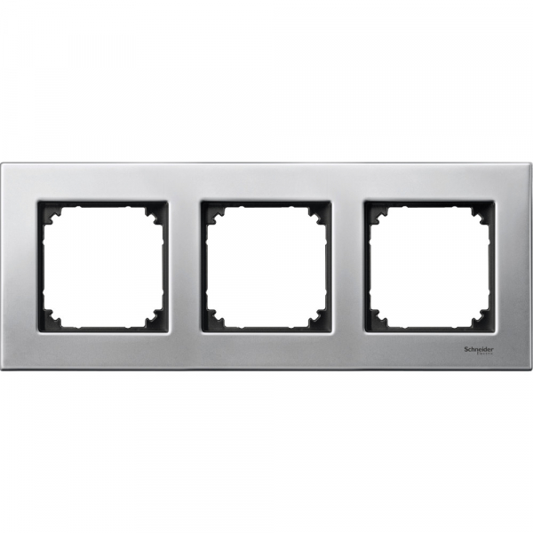 Schneider Electric Merten SM M-Elegance Платина серебро Рамка 3-ая