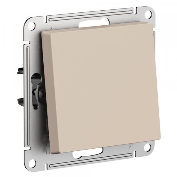 Systeme Electric AtlasDesign Песочный Выключатель с самовозвратом, сх.1, 10АХ, механизм