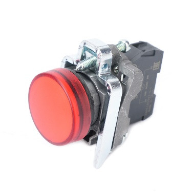 Systeme Electric Сигнальная лампа в сборе модульная 22 мм красная 230-240В АС