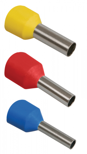 IEK Наконечник НШВИ 1,0-08 желтый (100шт/упак)