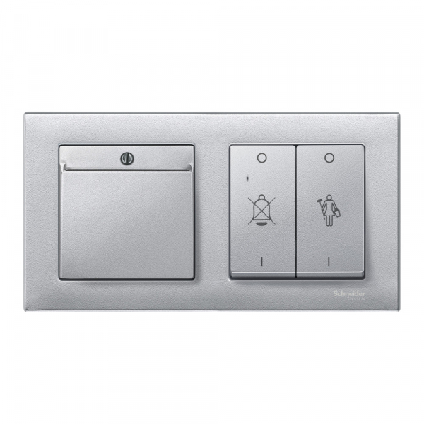 Schneider Electric Merten SM M-Plan Алюминий Рамка 2-ая