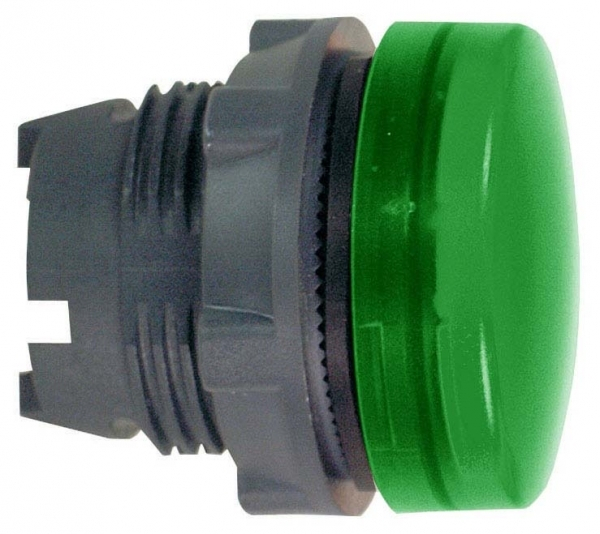 Schneider Electric XB5 Головка сигнальной лампы 22мм зеленая (ZB5AV03)