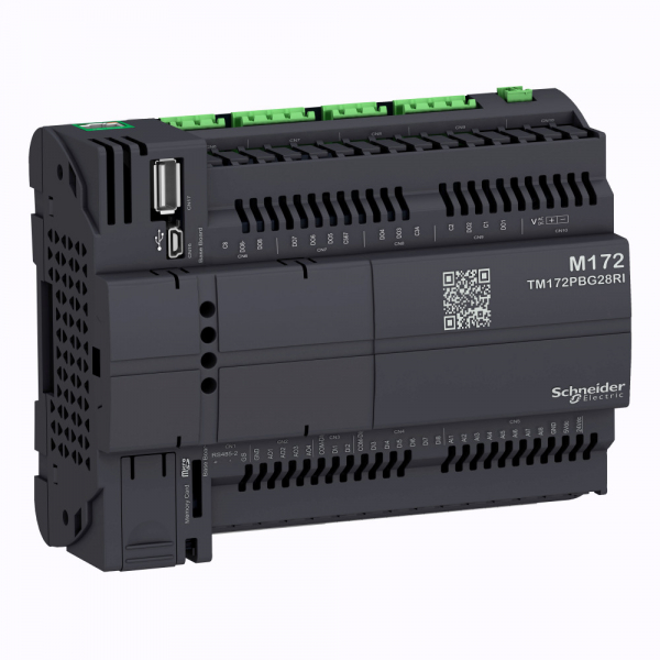 Schneider Electric M172 Производит., без дисплея, 28 I/O Eth 2 RS485 изол