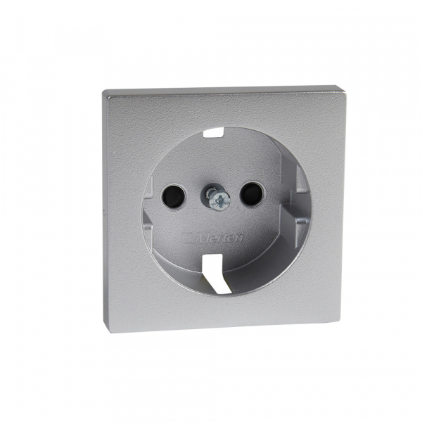 Schneider Electric Merten SM Алюминий Центральная плата для механизма розетки Schuko (MTN2330-0460)