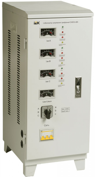 IEK Стабилизатор напряжения СНИ3-6 кВА трехфазный