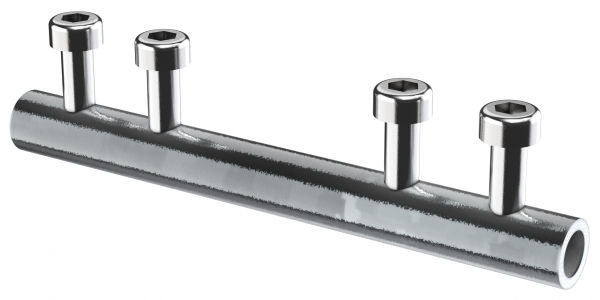 IEK Зажим соед. прямой пруток-пруток 16мм оц. сталь