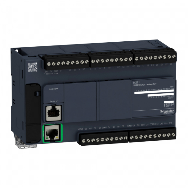 Schneider Electric M238 Блок базовый компактный M221-40IO реле Ethernet