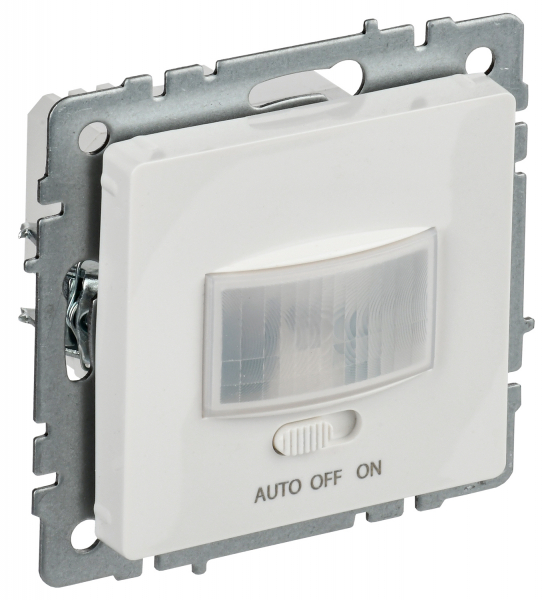 IEK BRITE BASE Белый Датчик движения ДС10-1-БрБ
